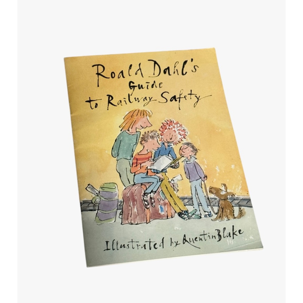 Roald Dahl's Guide To Railway Safety Quentin Blake Vintage 1991